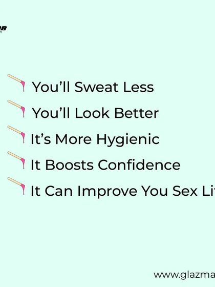 There are many benefits to manscaping. Waxing helps you sweat less, feel more hygienic, and boosts your confidence.