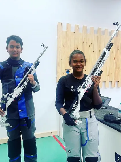 A finals-level competition between two of our top young shooters, pushing each other to new heights.