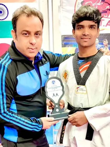 Recognizing the hard work of my assistant coach, Imran. He is a dedicated martial artist and a great mentor to our students.