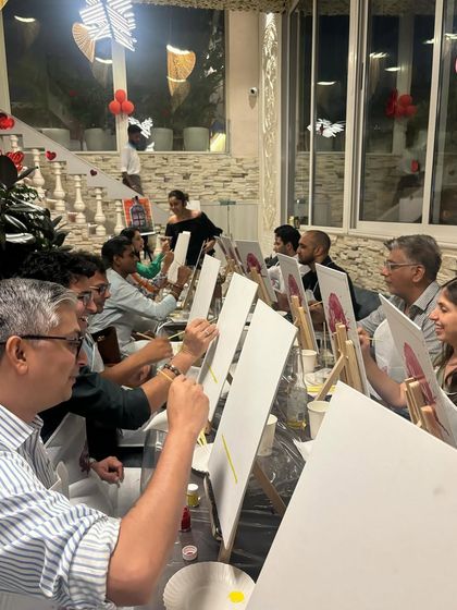 Nishka Mehta - Painting Workshops & Art Parties Creative Corporate Offsites photo 12