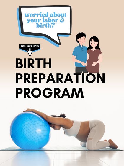 Worried about labor? My program is designed for couples to prepare together, turning anxiety into teamwork.