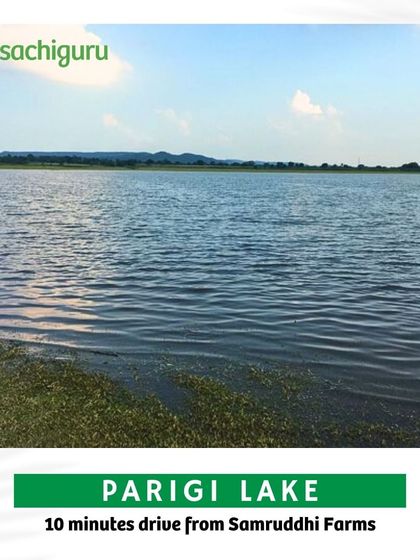 Parigi Lake offers a tranquil escape just 10 minutes from Samruddhi Farms. The views over the lake are mesmerizing, day or night.