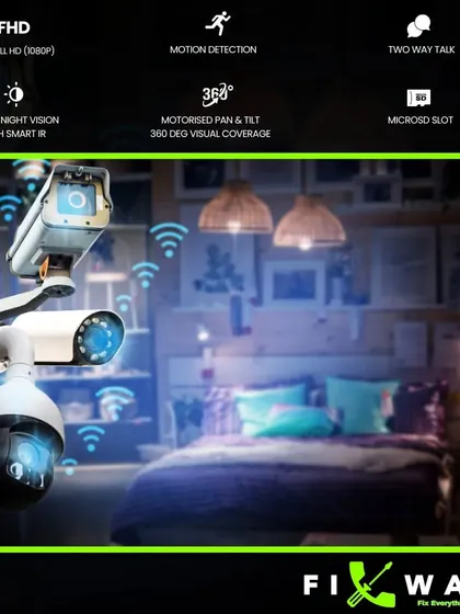 We utilize the latest in surveillance technology, including Full HD cameras with smart night vision and 360-degree motorized pan and tilt functions. This ensures every corner of your property is covered with crystal-clear footage, day or night.