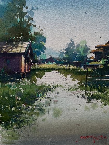 Watercolor Landscapes & Cityscapes photo 26