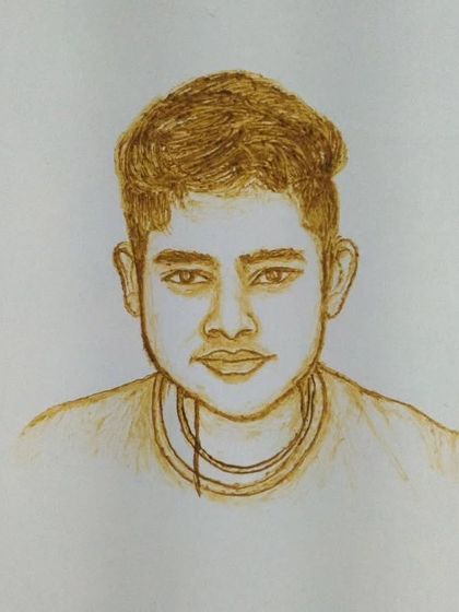 Lucky Mehndi Artist - Bridal Mehndi Portrait & Storytelling Mehndi photo 39