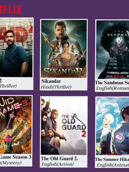 From the return of Squid Game to new thrillers, Netflix is loaded with exciting content. Book a slot and get ready to binge.