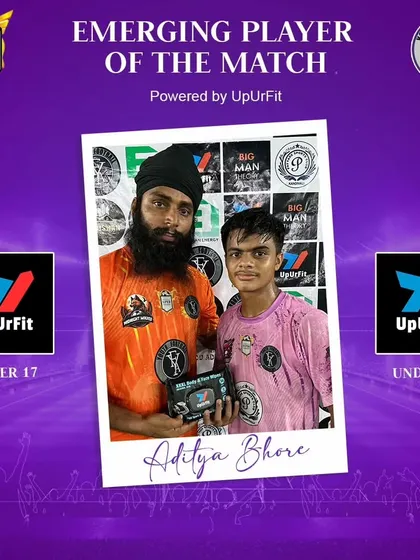 Aditya Bhore, consistently performing at a high level in the U-17 category.