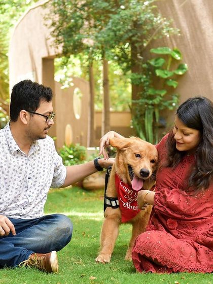Priyanka - Pet-Inclusive Maternity Photography The Announcement Crew photo 6