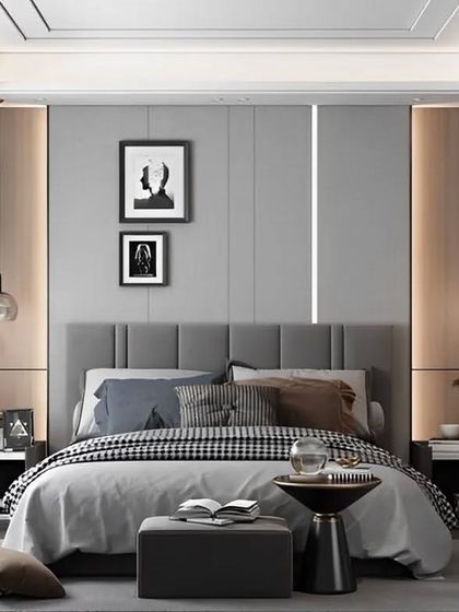 Dreaming in Colors & Textures - Modular Interiors & Room Renovation Serene Master Bedrooms photo 33