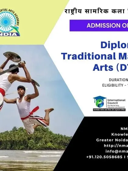 We are proud to be a leading institution for the preservation of India's rich martial heritage. This is an announcement for our formal Diploma in Traditional Martial Arts (DTMA), a unique 12-month program for dedicated practitioners.