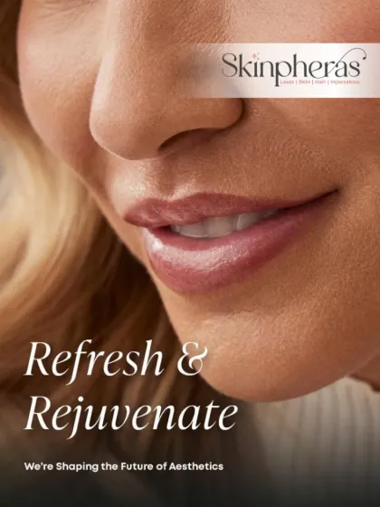 Our goal is to refresh and rejuvenate your appearance. This image reflects our commitment to providing personalized anti-aging treatments that deliver visible, natural-looking results.