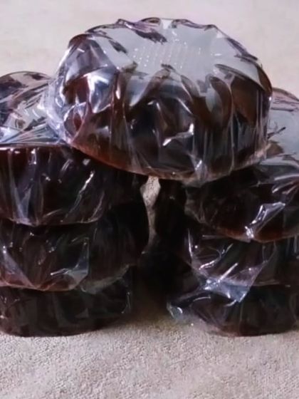 Packing an order is an emotional moment for any small business owner. This stack of freshly wrapped coffee soaps represents my hope and spirit.