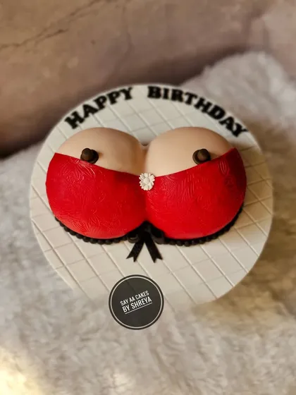 Why whisper when you can celebrate out loud? This adult-themed cake is designed for birthdays and parties where you can be bold and have a guilt-free, delicious treat.