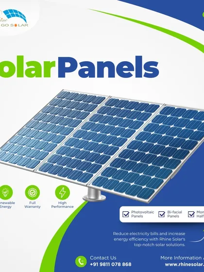Solar panels are a smart investment. They help you reduce electricity bills and increase energy efficiency with my top-notch, eco-friendly, and high-performance solar solutions.