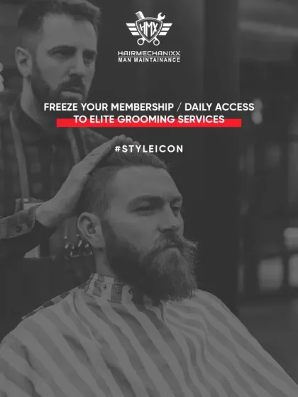 Freeze your membership and get daily access to our elite grooming services. It's the best way to maintain your style year-round.