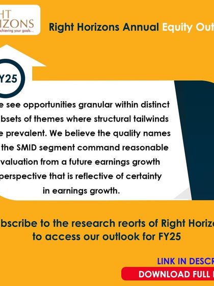 We present our Annual Equity Outlook, reviewing our predictions for past fiscal years and providing our forecast for FY25. This report is a comprehensive guide to navigating the equity markets, from global trends to specific investment opportunities.
