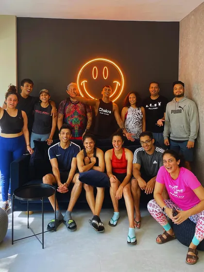 This is what our community looks like. Sweaty, smiling, and full of energy after a tough ride. We believe the connections made off the bike are just as important as the sprints on it. This is your tribe, ready to welcome you.