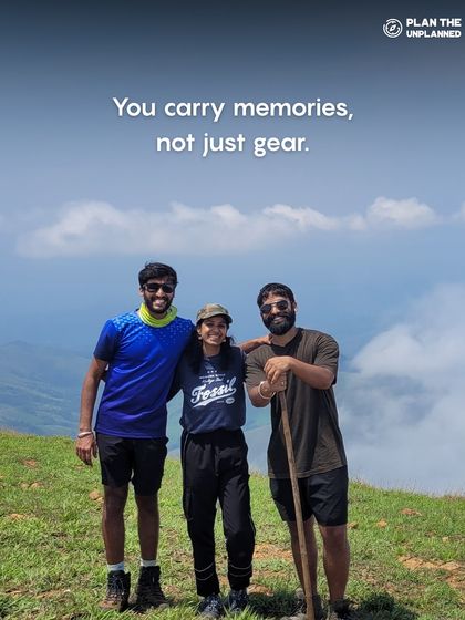 We believe that the best souvenirs are the memories you make and the friendships you forge. You carry them long after the trek is over.
