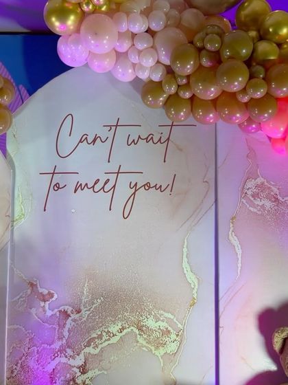 Golu Balloon Decor - Baby Celebration Decor Teddy Bear & Hot Air Balloons photo 31