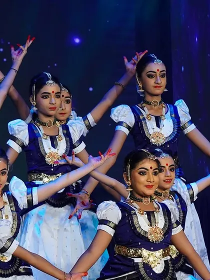 A close-up of the young performers, their faces shining with confidence and the joy of dance. These moments make all the hard work worthwhile.