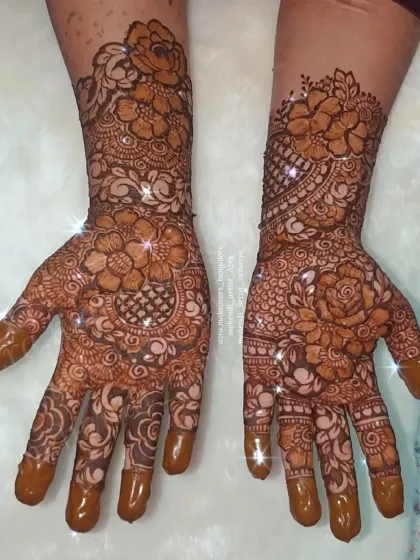 Azra Mehendi - Mehendi Artistry Party & Guest Mehendi photo 38