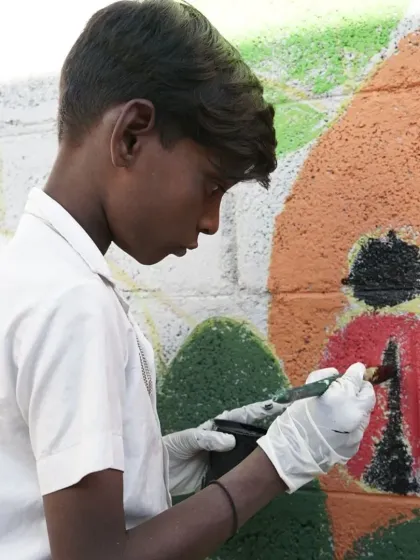 Vritti Kotian - Community Art Projects & Workshops Collaborative Community Murals photo 5