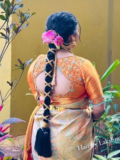 Laxmi Ramkrishna - Special Occasion Hairstyling Traditional South Indian Braids photo 9
