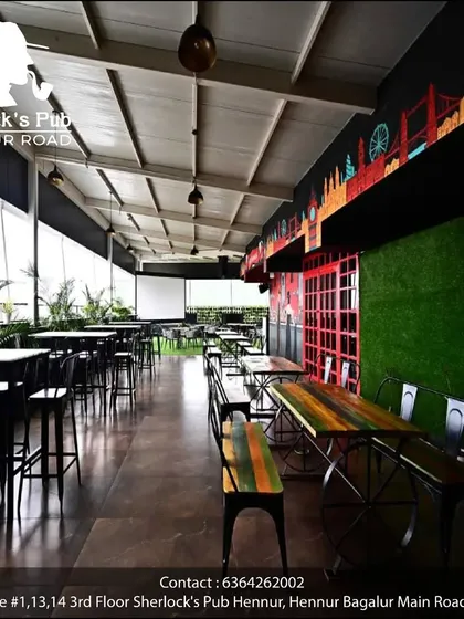 Here's a glimpse of our spacious rooftop seating area before the night kicks off. I've designed it to be the perfect place for everything from a chill evening to a full-blown party.