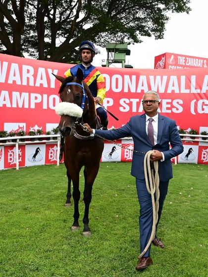 'Mahler', the impressive winner of The Sir M. Visvesvaraya Memorial Cup.