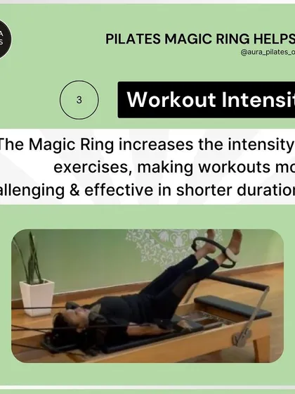 The Magic Ring is a small but powerful tool. It increases workout intensity and helps make exercises more challenging and effective. I teach you how to incorporate props like this into your classes.