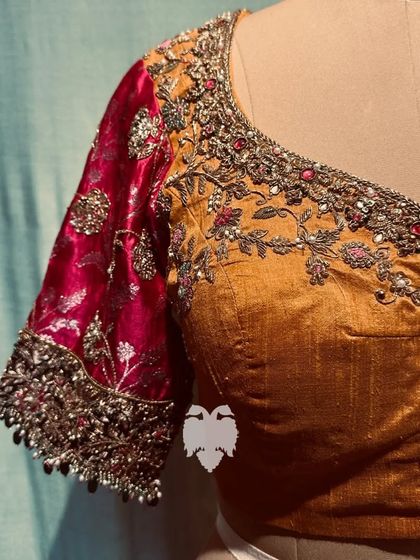 Blouse House by Mahitha Prasad - Custom Blouse Design & Embroidery For the Family: Elegant Heirlooms photo 7