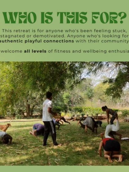 Another look at our Flow Fest, designed for those feeling stuck or demotivated. It's a chance to find authentic connections and rediscover your energy.