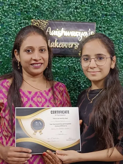 Another student successfully completes the course. I make sure every student gets the personal attention they need to master the art.