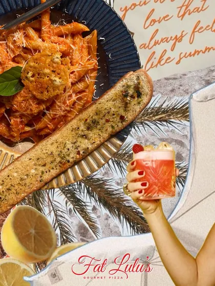 Penne for your thoughts? How about just a plate of my Penne Mama Rosa. It's a creamy, dreamy dish that always feels like summer.
