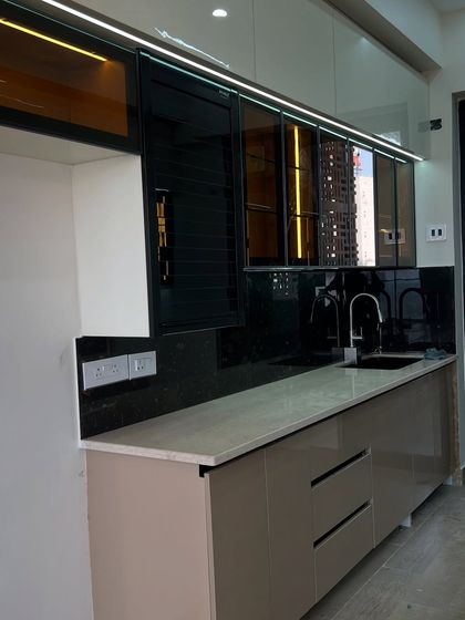 Dhanjal Interiors - Turnkey Modular Kitchens Modern & Sleek Kitchens photo 22