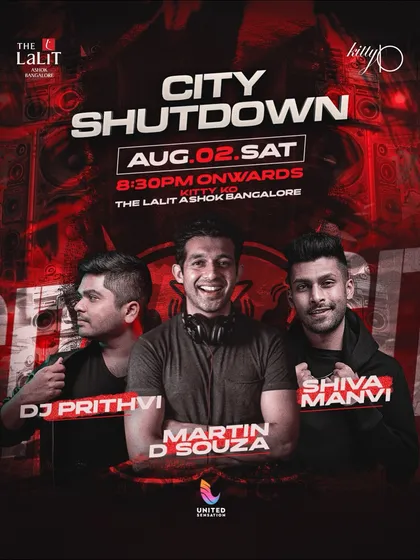 Being featured on the lineup for 'City Shutdown' at Kitty Ko, one of Bangalore's top clubs, is always a highlight. I love collaborating with other talented DJs to create massive, unforgettable nightlife experiences.
