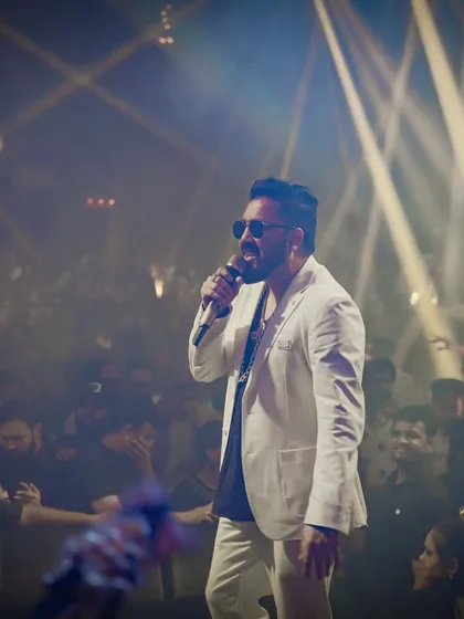 From open-air festivals to packed superclubs, we match the artist to the vibe. Here's Mika Singh commanding the stage at Babylon, Hyderabad, for an intimate yet high-octane club show we curated and managed.