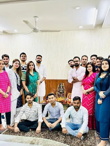 Another group photo from our office Diwali celebration. We are more than just colleagues; we are a family that supports each other both in and out of the courtroom.