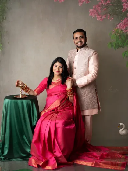 Abhinandan Photography - Maternity Photography Timeless Saree Portraits photo 12