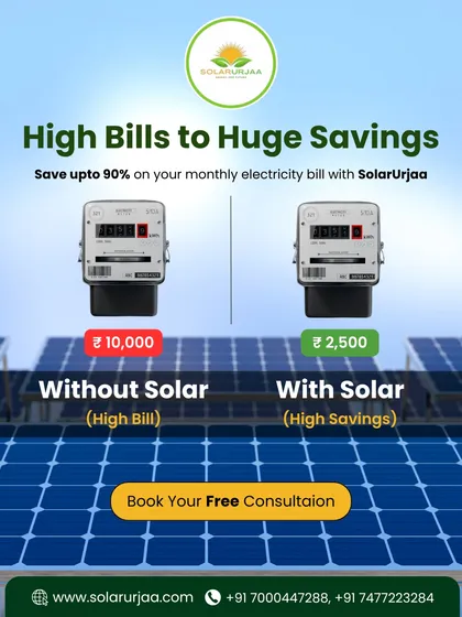 This is the real difference solar can make. We show you a direct comparison of an electricity meter with and without a solar installation, demonstrating how you can achieve huge savings and take control of your monthly expenses.