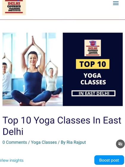 It's an honor to be listed among the top 10 yoga classes in East Delhi. We are so grateful for the love and support from our community.