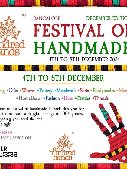 Our December Edition poster, announcing our return to Freedom Park with over 100 artisan groups for all your year-end and festive shopping.