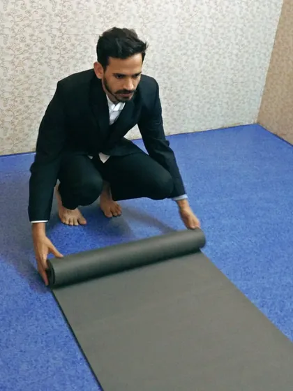 This photo captures the moment my life's path changed eight years ago. An inquiry into absolute health led me to unroll my first yoga mat and begin a daily practice of Asana and Pranayama. This journey taught me that true health is not a temporary fix but a lifestyle built on discipline, awareness, and consistent practice.