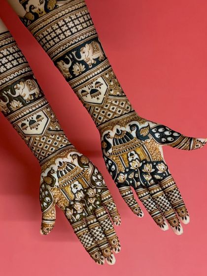 Mitali - Bridal Mehendi Full Bridal Mehendi (Hands) photo 48