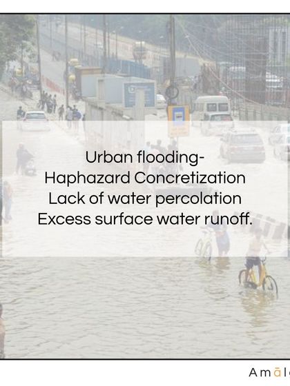 Haphazard concretization is a root cause of urban flooding. When surfaces are sealed, water cannot percolate into the ground, leading to excessive surface runoff that overwhelms drainage systems. My work focuses on reintroducing permeable surfaces throughout the city.