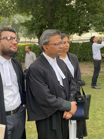 Briefing the media on the second complaint filed by my client, Sukesh Chandrashekhar, which contained serious allegations that demanded a fair and impartial investigation.