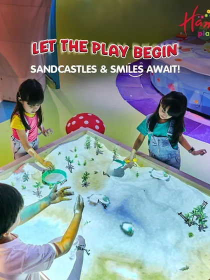 Let the play begin! My interactive, illuminated sand play station is where creativity comes to life. I see kids working together, digging for treasure, and building entire worlds, all while developing their sensory skills.