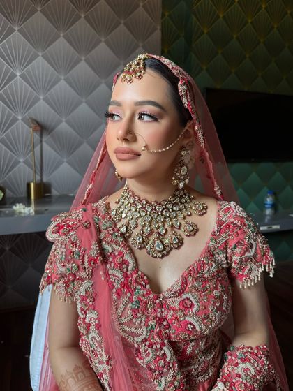 Ankit Malik - Bridal Makeup and Hair Styling Ethereal Pinks & Pastels photo 13