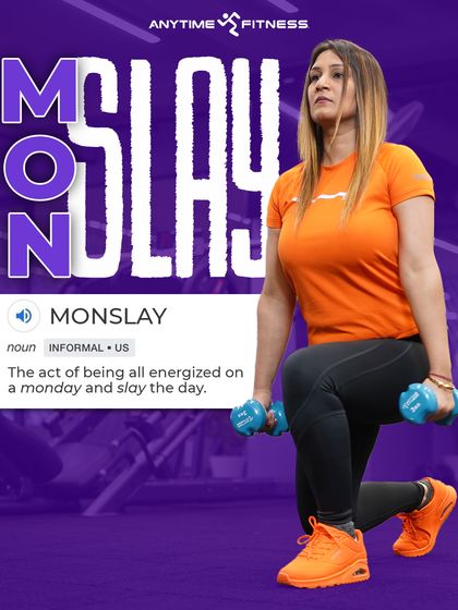 It's not just Monday, it's MonSlay. Time to get energized and slay the day with a powerful workout.