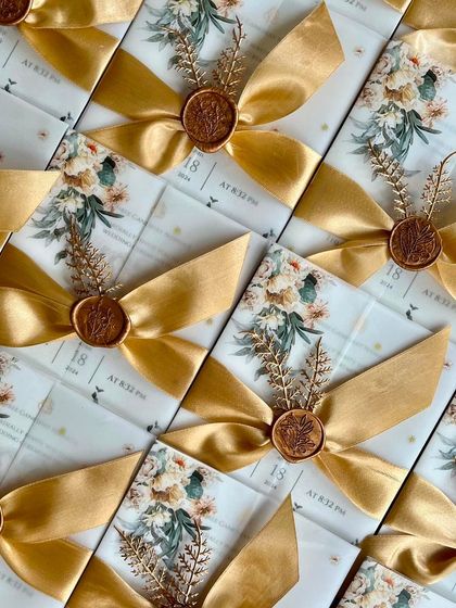 Ivory Tales - Bespoke Invitation Design Elegant Card & Vellum Invitations photo 15